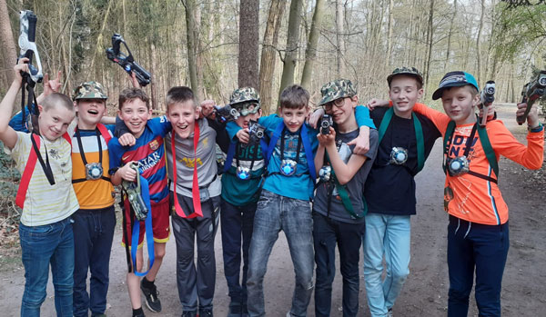 lasergame huren kinderfeestje